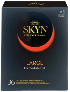 SKYN Large prezerwatywy bez lateksu Duże XXL 36 szt.