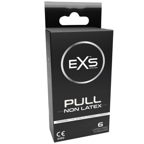EXS Pull cienkie prezerwatywy bez lateksu 6 sztuk