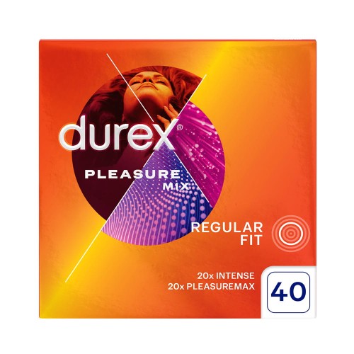 DUREX Pleasure Mix Zestaw prezerwatyw 40 szt.