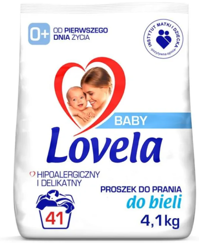 Lovela Baby Hipoalergiczny proszek do prania do bieli 4,1 kg (41 prań)