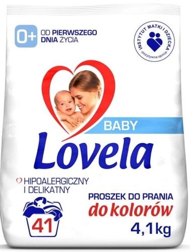 Lovela Baby Hipoalergiczny proszek do prania do kolorów 4,1 kg (41 prań)