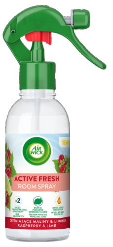 Air Wick Spray neutralizujący nieprzyjemne zapachy orzeźwiające maliny & limonka 237 ml
