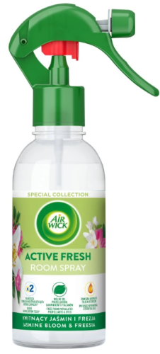 Air Wick Spray neutralizujący nieprzyjemne zapachy frezja & biały jaśmin 237 ml