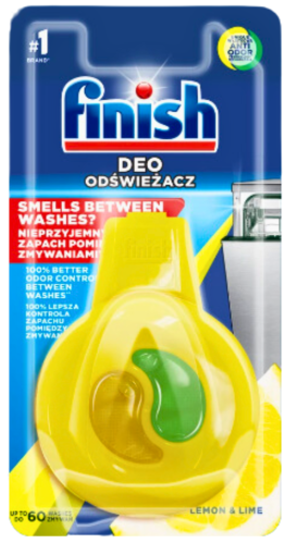 Finish Odświeżacz do zmywarki o zapachu cytryna i limonka 4 ml