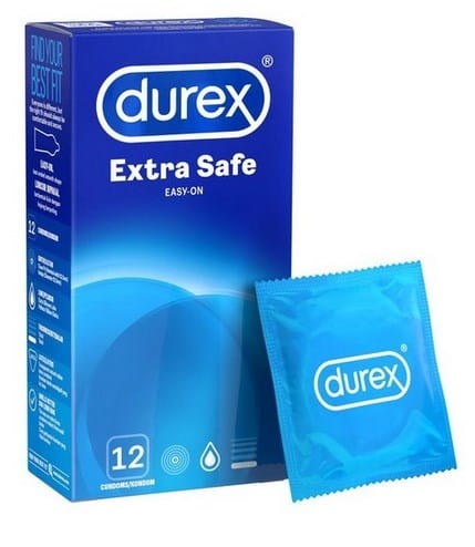 DUREX Extra Safe grubsze prezerwatywy 12 sztuk