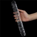 Lovetoy double dildo FLAWLESS CLEAR 12"