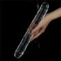 Lovetoy double dildo FLAWLESS CLEAR 12"