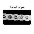 EXS Non-Latex Internal Condom - Lace Straps (koronka) damskie prezerwatywy zestaw 25 szt