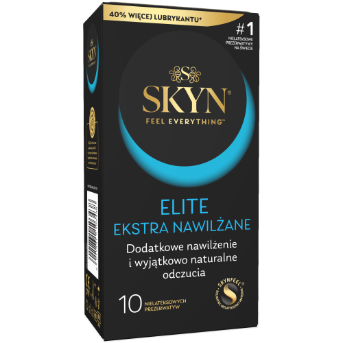 Skyn Elite ekstra nawilżane prezerwatywy 10 szt.