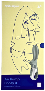 Satisfyer - Wibrator analny Air Pump BOOTY 3