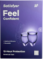 Satisfyer - Kubeczki menstruacyjne FEEL CONFIDENT