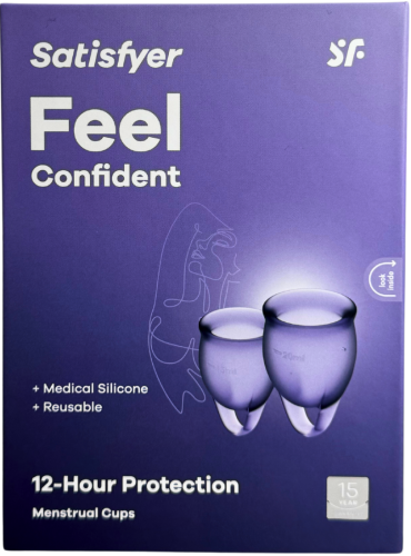 Satisfyer - Kubeczki menstruacyjne FEEL CONFIDENT