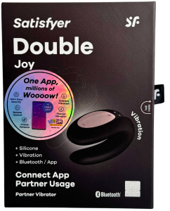 Satisfyer - Wibrator DOUBLE JOY (czarny)