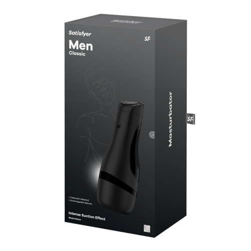 Satisfyer - Masturbator  MEN CLASSIC (czarny)