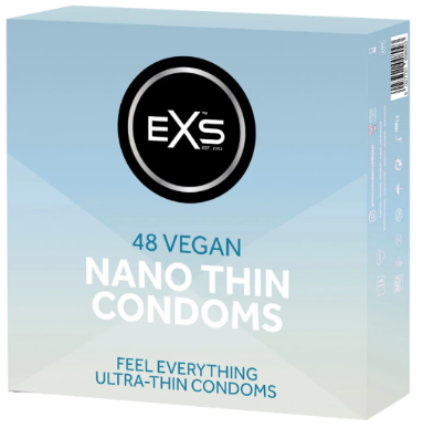 EXS NANO THIN prezerwatywy Ultra cienkie 48 szt.