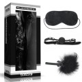 Lovetoy zestaw BDSM DELUXE BONDAGE KIT (maska,piórko,kulka)