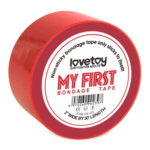 Lovetoy Taśma BONDAGE TAPE (czerwona)
