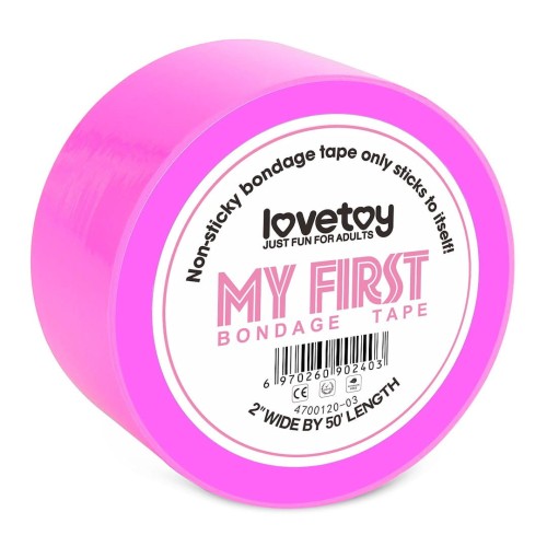 Lovetoy Taśma BONDAGE TAPE (fuksja)