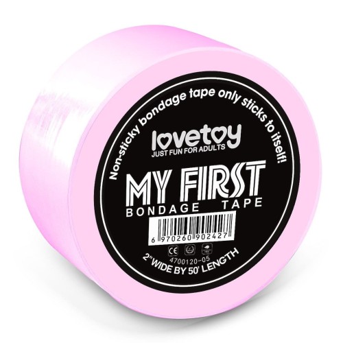 Lovetoy Taśma BONDAGE TAPE (różowa)