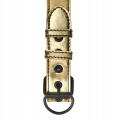 Lovetoy obroża BONDAGE FETISH GOLD PUP COLLAR WITH LEASH