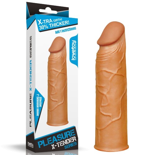 Lovetoy nakładka ADD 1" PLEASURE X-TENDER 
