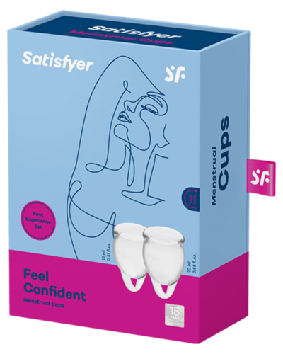 Satisfyer  Kubeczki menstruacyjne FEEL CONFIDENT
