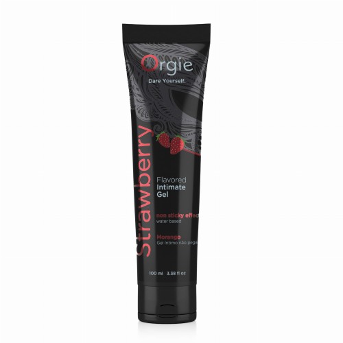 Orgie Flavored Intimate Gel truskawkowy żel intymny 100 ml