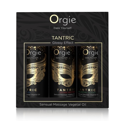 Orgie Tantric Kit zestaw olejków do masażu 3x30 ml