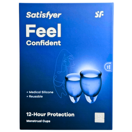 Satisfyer - Kubeczki menstruacyjne FEEL CONFIDENT