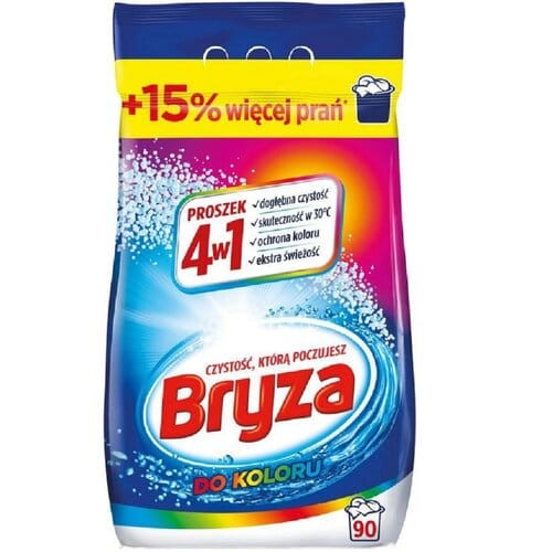 Bryza Spring Freshness 4w1 Proszek do prania do koloru 5,85 kg (90 prań)