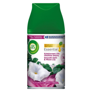 Air Wick Automatyczny odświeżacz powietrza Księżycowa Lilia Otulona Satyną - Wkład 250 ml
