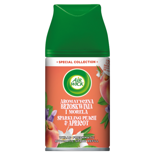 Air Wick Automatyczny odświeżacz powietrza Aromatyczna Brzoskwinia i Morela - Wkład 250 ml
