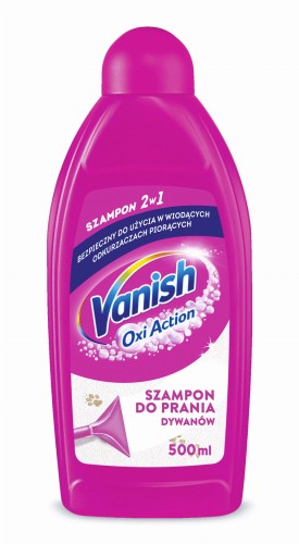 Vanish Szampon do dywanów i tapicerki do odkurzaczy 500 ml