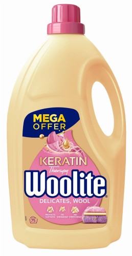 Woolite Keratin Therapy Delicate Płyn do prania delikatnych tkanin i wełny 4,5 l 