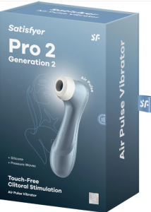 Satisfyer - Stymulator łechtaczki PRO 2 GENERATION 2 (blue)