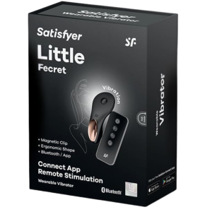 Satisfyer - Stymulator łechtaczki LITTLE SECRET (black)