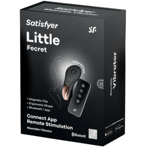 Satisfyer - Stymulator łechtaczki LITTLE SECRET (black)