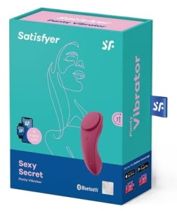 Satisfyer - Wibrator SEXY SECRET (wine red)