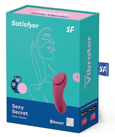 Satisfyer - Wibrator SEXY SECRET (wine red)