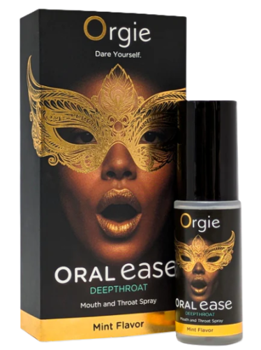 Orgie Oral Easy Deepthroat - Miętowy spray oralny 15 ml