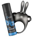 Orgie Vibe! Bunny i Sexy Vibe! Liquid żel stymulujący i wibrujący pierścień króliczek 