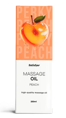 Satisfyer - Olejek do masażu - PEACH 250ml