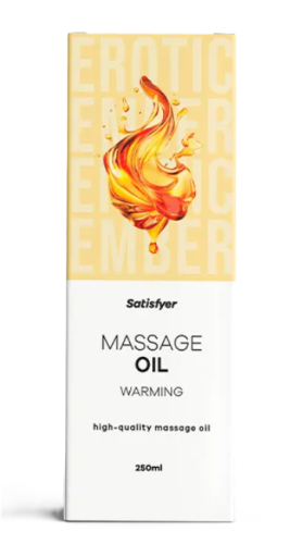 Satisfyer - Olejek do masażu - WARMING 250ml