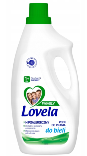 Lovela Family Płyn do Prania White  1,85 l 28 prań
