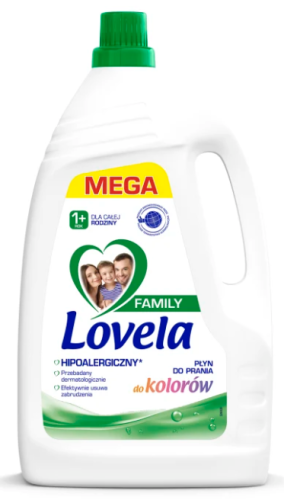 Lovela Family Płyn do Prania do kolorów 3,762 l