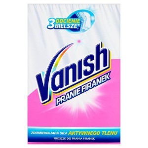 Vanish Proszek do wybielania/prania firanek 400g