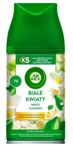 Air Wick Automatyczny odświeżacz powietrza Białe Kwiaty - Wkład 250 ml