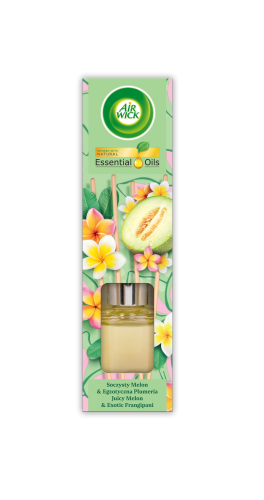 Air Wick Pachnące Patyczki Soczysty Melon & Egzotyczna Plumeria 40ml