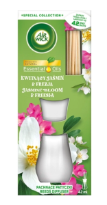 Air Wick Patyczki Zapachowe Kwitnący Jaśmin i Frezja 42ml