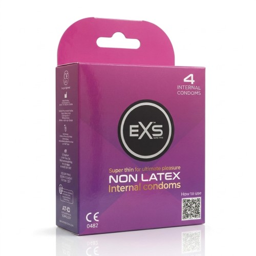 EXS Non-Latex Internal Condom 4 szt.